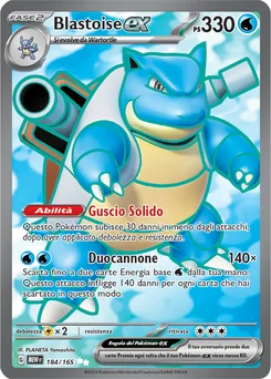 Blastoise ex — Holofoil