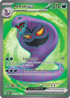 Arbok ex — Holofoil