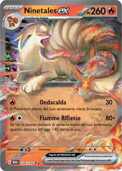 Ninetales ex — Holofoil