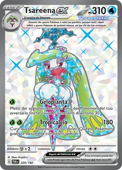 Tsareena ex — Holofoil