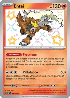 Entei — Holofoil