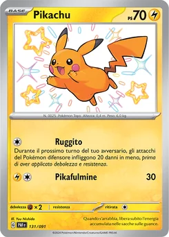 Pikachu — Holofoil