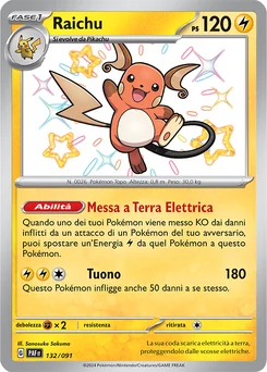 Raichu — Holofoil