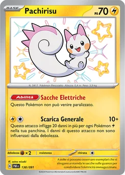 Pachirisu — Holofoil