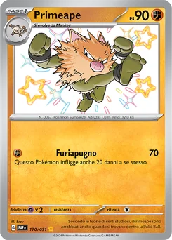 Primeape — Holofoil