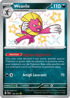 Weavile — Holofoil
