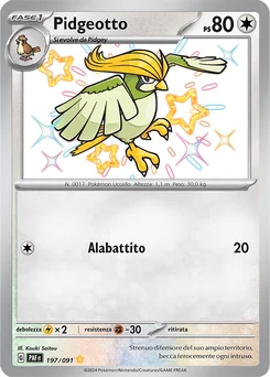 Pidgeotto — Holofoil
