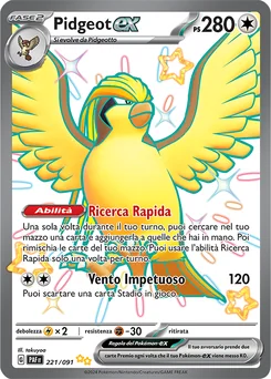 Pidgeot ex — Holofoil