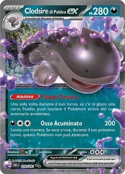 Paldean Clodsire ex — Holofoil