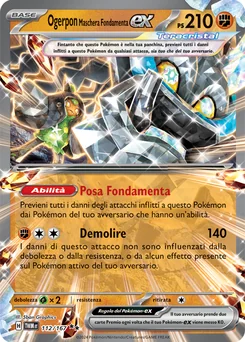 Cornerstone Mask Ogerpon ex — Holofoil