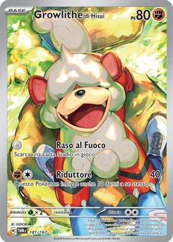Hisuian Growlithe — Holofoil
