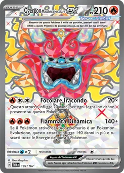 Hearthflame Mask Ogerpon ex — Holofoil