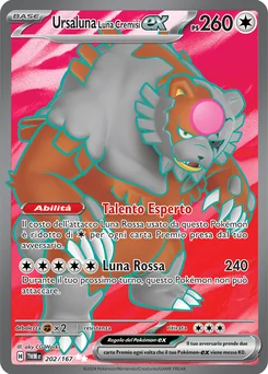 Bloodmoon Ursaluna ex — Holofoil