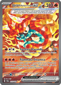 Hearthflame Mask Ogerpon ex — Holofoil