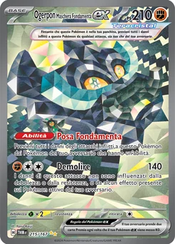 Cornerstone Mask Ogerpon ex — Holofoil