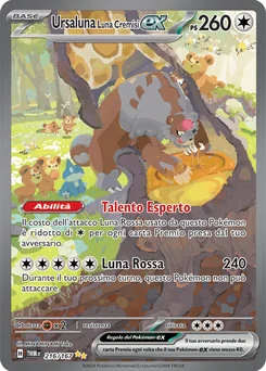 Bloodmoon Ursaluna ex — Holofoil