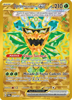Teal Mask Ogerpon ex — Holofoil