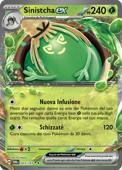 Sinistcha ex — Holofoil
