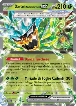 Teal Mask Ogerpon ex — Holofoil