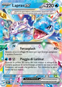 Lapras ex — Holofoil