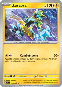 Zeraora — Holofoil