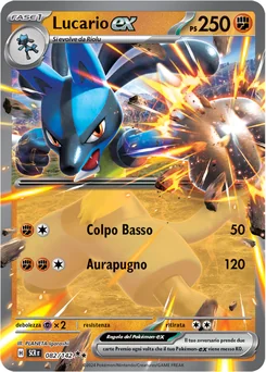 Lucario ex — Holofoil