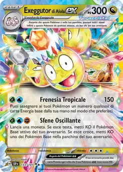 Alolan Exeggutor ex — Holofoil