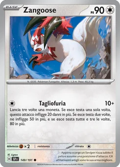 Zangoose — Normal