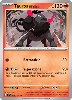 Paldean Tauros — Normal
