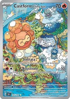 Castform Sunny Form — Holofoil