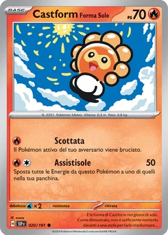 Castform Sunny Form — Normal
