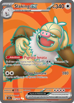 Slaking ex — Holofoil