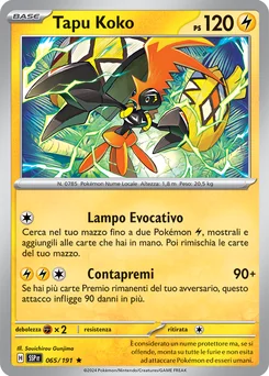 Tapu Koko — Holofoil