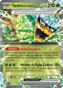 Teal Mask Ogerpon ex — Holofoil
