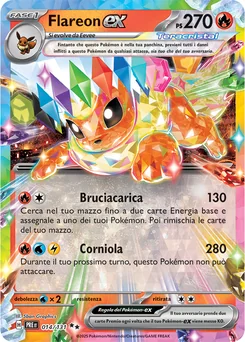 Flareon ex — Holofoil
