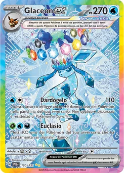 Glaceon ex — Holofoil