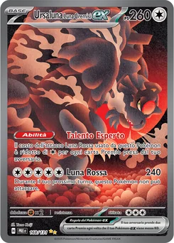 Bloodmoon Ursaluna ex — Holofoil