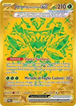 Teal Mask Ogerpon ex — Holofoil