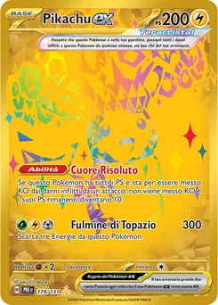 Pikachu ex — Holofoil