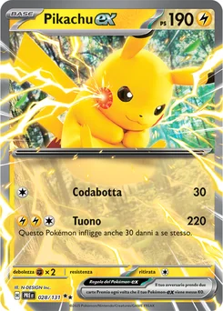 Pikachu ex — Holofoil