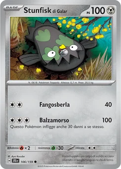 Galarian Stunfisk — Normal