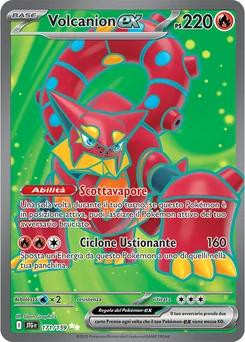 Volcanion ex — Holofoil