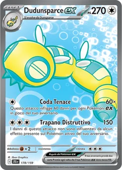 Dudunsparce ex — Holofoil