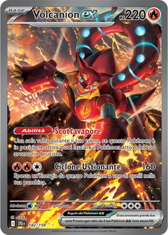 Volcanion ex — Holofoil