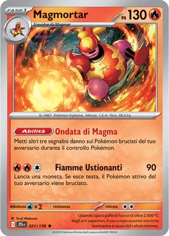 Magmortar — Holofoil