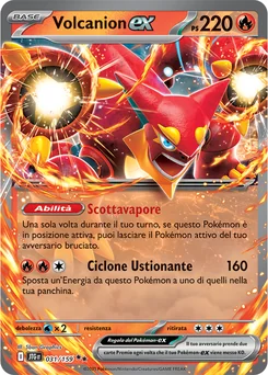 Volcanion ex — Holofoil