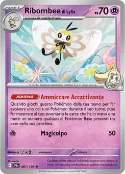 Lillie's Ribombee — Holofoil