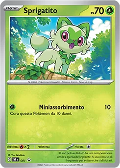Sprigatito — Holofoil
