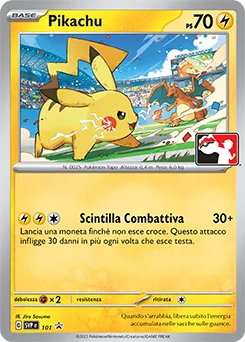 Pikachu — Play Pokemon Stamp