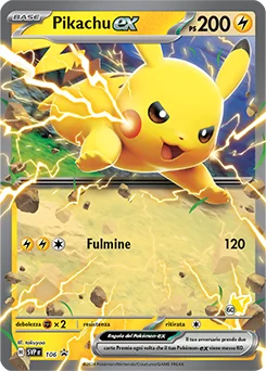 Pikachu ex — Holofoil